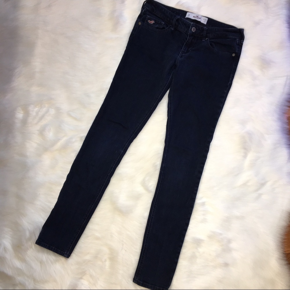 Dark blue skinny jeans